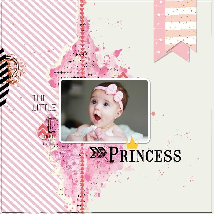 Scrapbook ideas for baby girls
