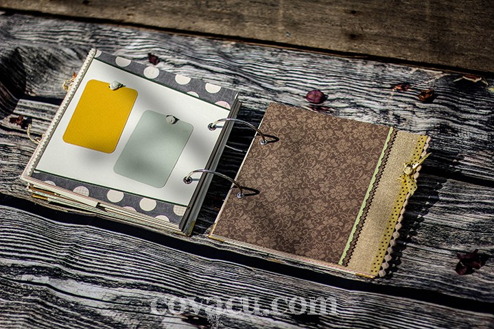 Scrapbook album ảnh handmade Believe