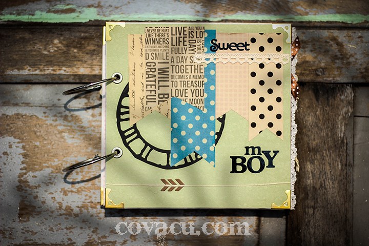 Scrapbook SWEET - MY BOY ấn tượng dành cho bé trai