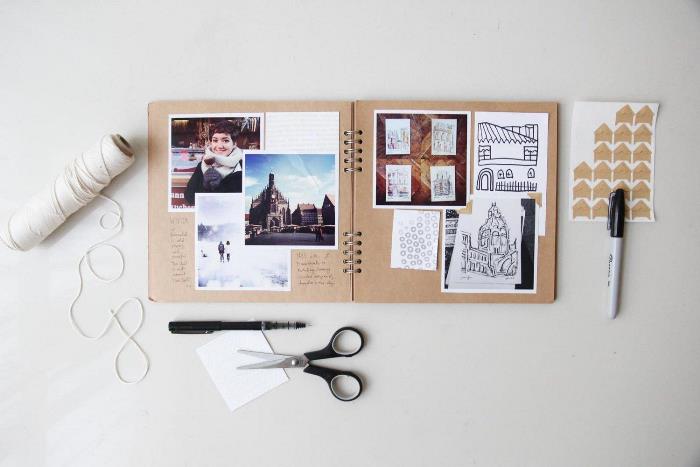 Scrapbook layouts