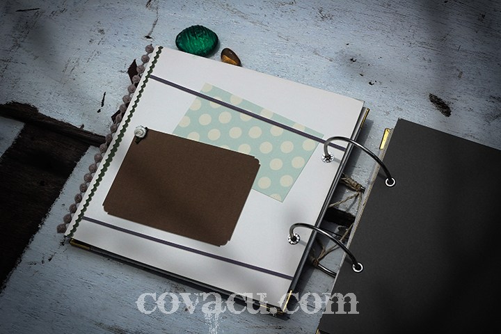 Quà handmade cho bé, cho tuổi trẻ - scrapbook We're Growing - Sweet Laughing