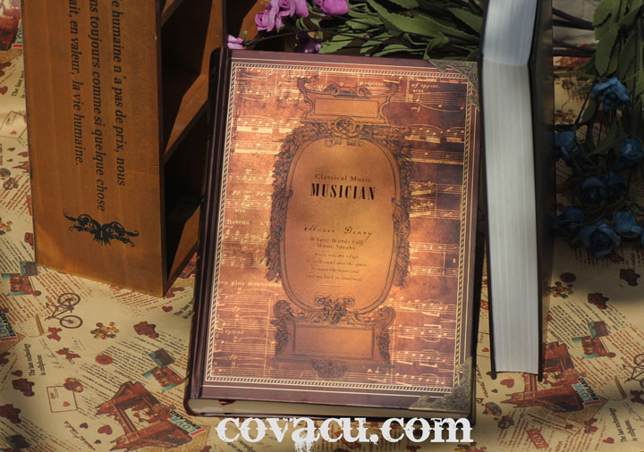 sổ chép nhạc đẹp tuyệt