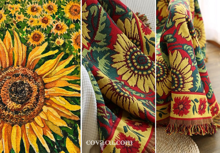 Thảm Sunflower vintage