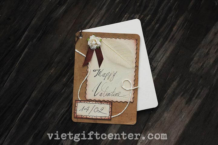 thiệp mừng valentine handmade