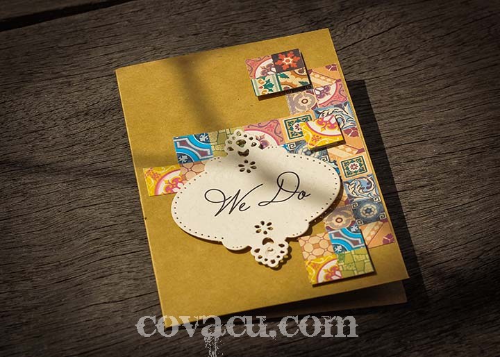 Thiết kế đơn giản nhưng nổi bật nhờ tông màu nâu Vintage