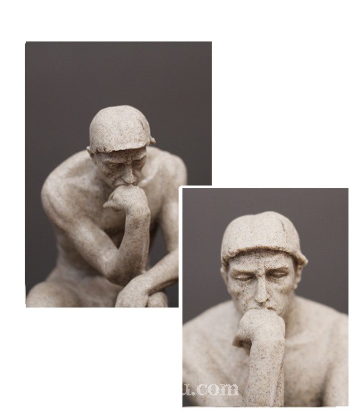 Tượng người suy tưởng Thinker độc đáo