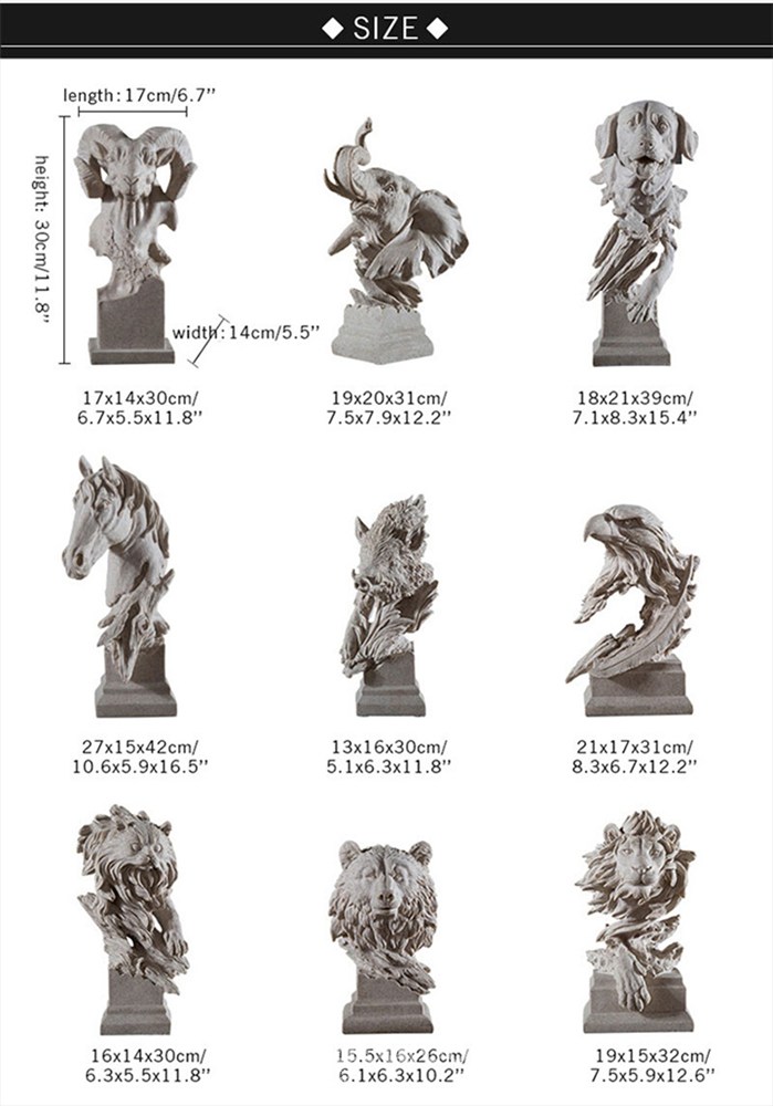 Tượng nghệ thuật trừu tượng trang trí nội thất đẹp