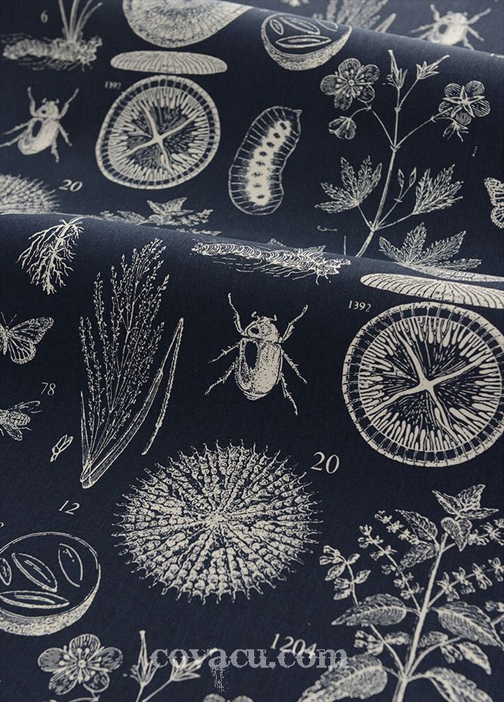 Vải Canvas Botanical