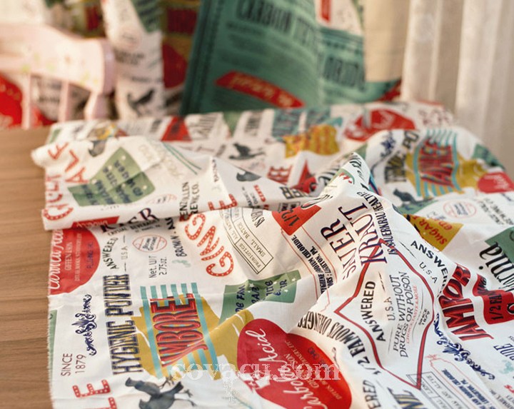 Vải Canvas Cali đỏ