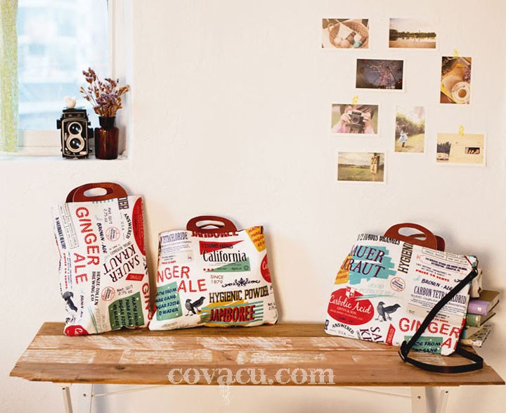 Vải Canvas Cali đỏ