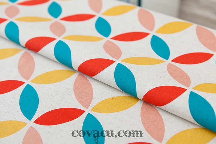 Vải Canvas Color Geo nhiều màu