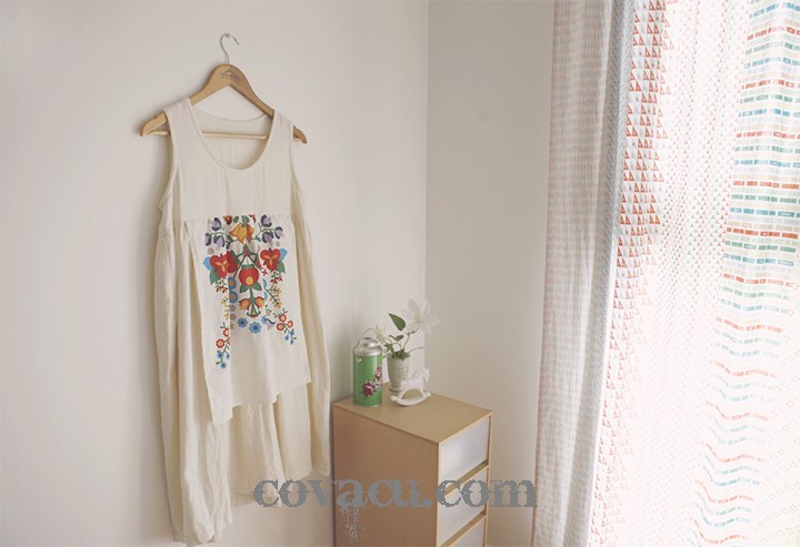 Vải canvas họa tiết thổ dân Hungarian tuyệt đẹp