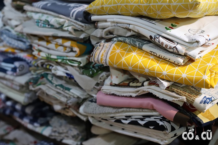 vải canvas vintage chất lượng