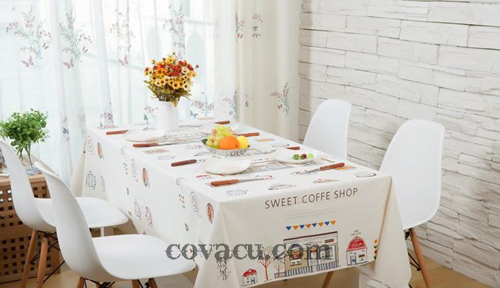 Vải Canvas làm gối ôm, may rèm cửa