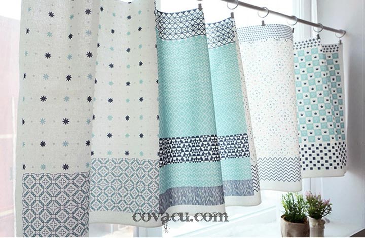 Vải Canvas Matric 1 sử dụng may rèm cửa