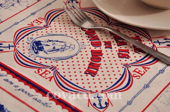 Vải canvas ô vuông đỏ vintage lý tưởng để trang trí