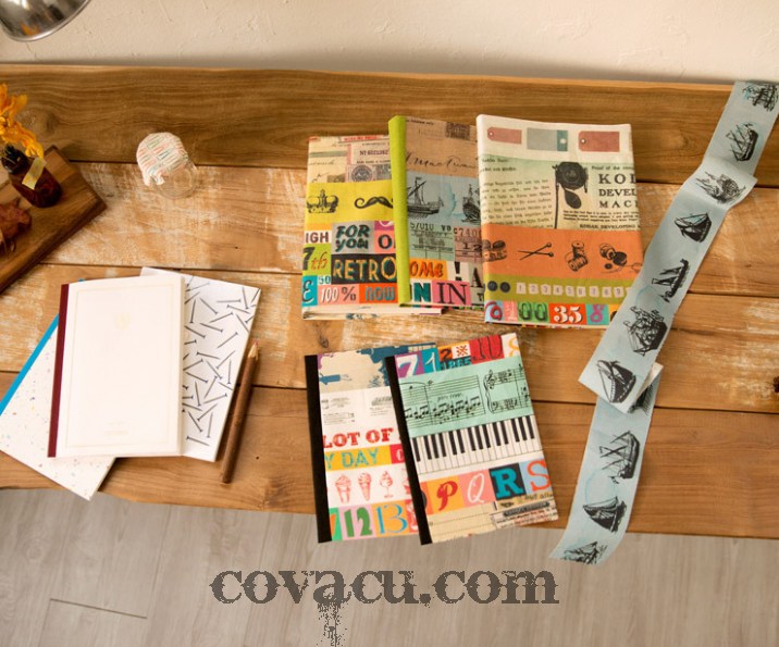 Vải Cotton họa tiết retro line độc đáo