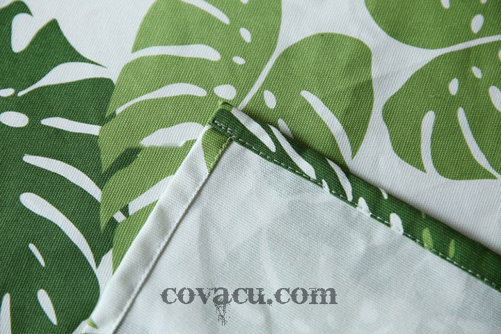 Vải Canvas Tropical Leaves