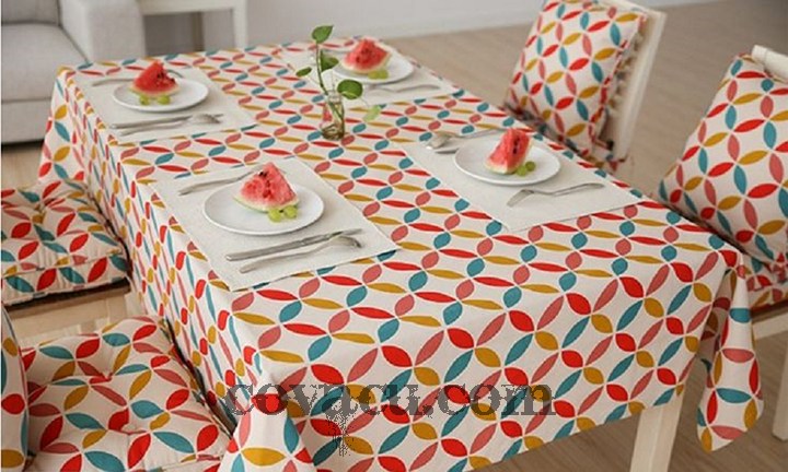 Vải Canvas Vân tròn nhiều màu