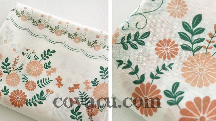 họa tiết hoa cúc xinh xắn tới lạ kì
