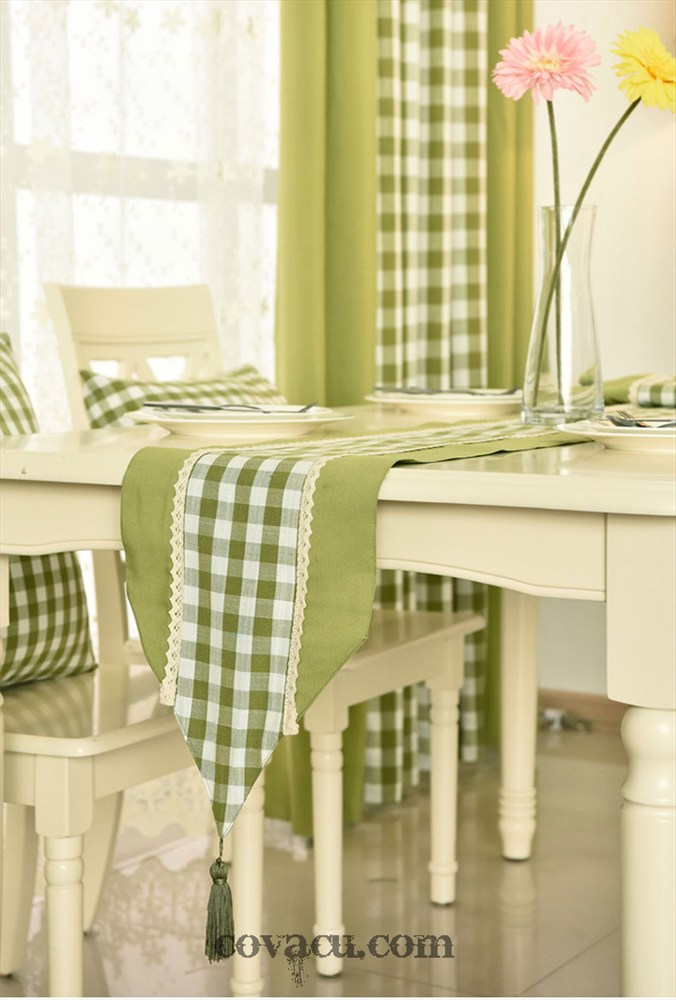 Vải Canvas xanh lá Pastel