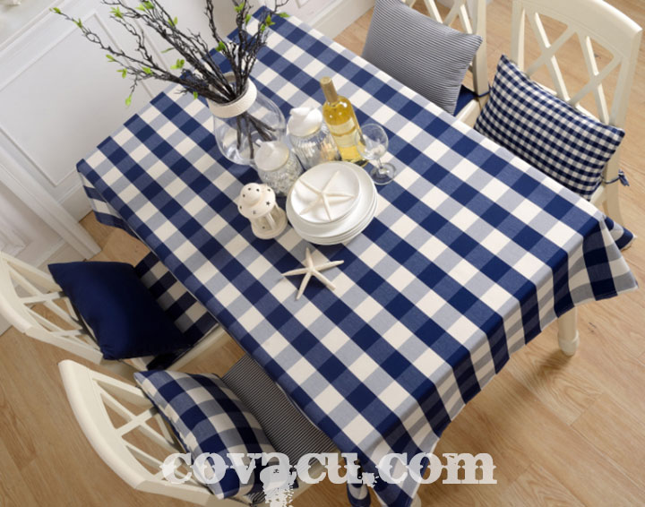 khan ban caro xanh duong