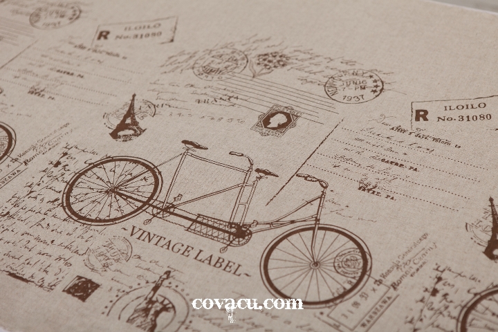 Mẫu vải cotton vintage