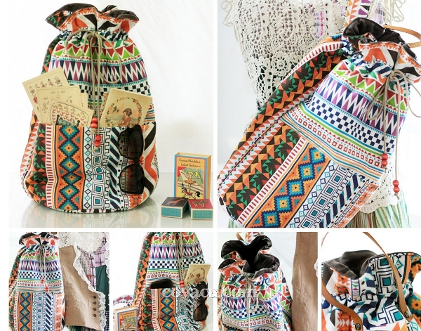 vải may trang trí may túi