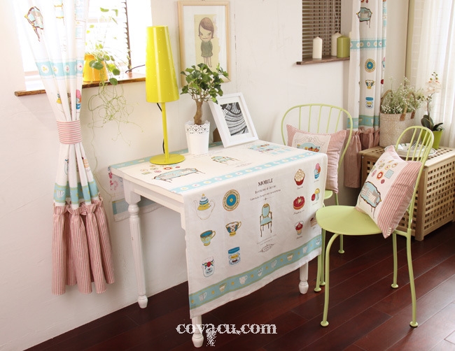 Vải may khăn bàn