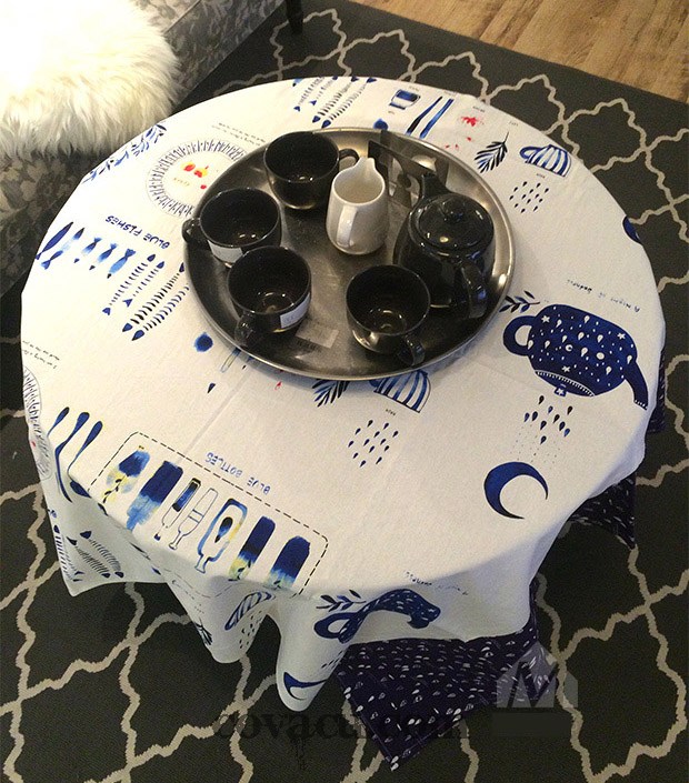 Vải mang màu sắc Blue Water Color độc đáo và ấn tượng