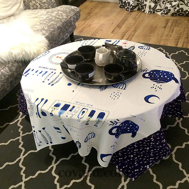 Vải mang màu sắc Blue Water Color độc đáo và ấn tượng