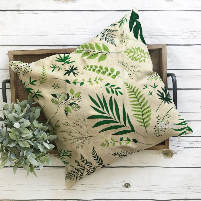 vỏ gối vải canvas