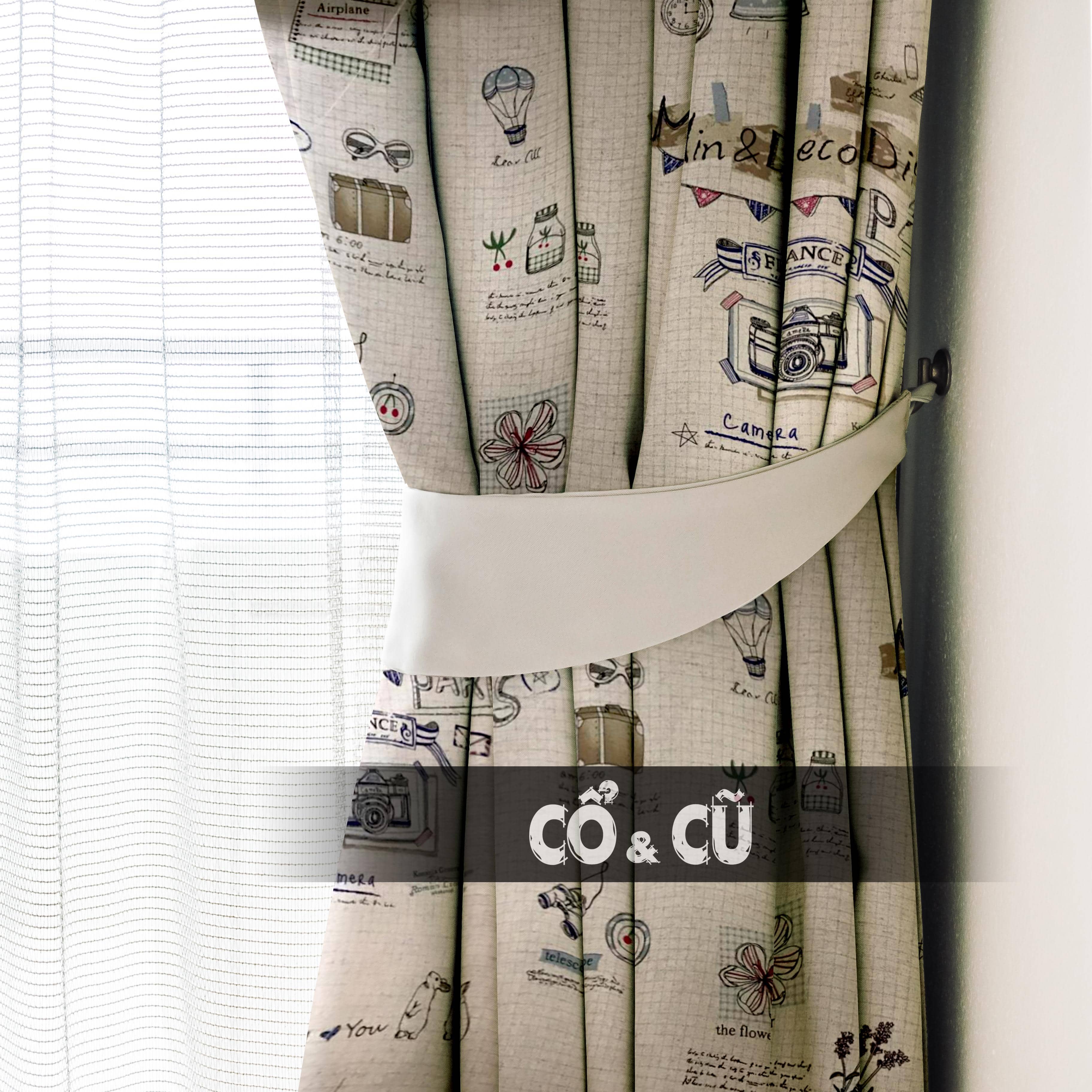 rèm cửa vải đẹp