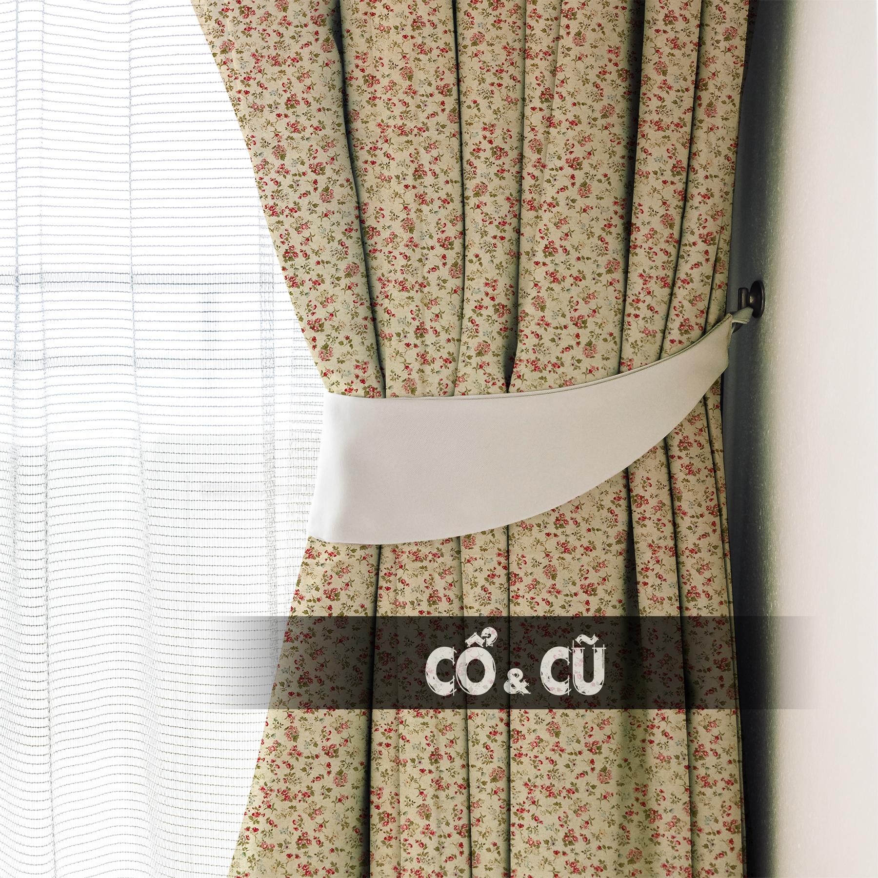 rèm cửa vải canvas chất lượng