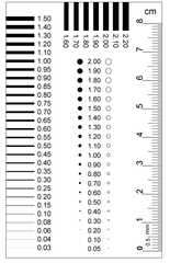 thẻ đo lường ( film gauge)