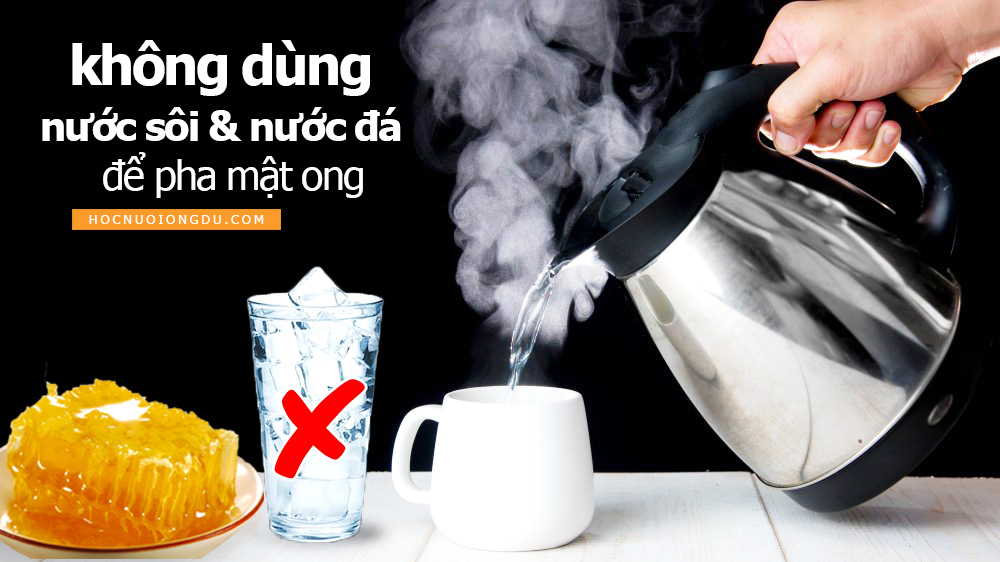 cách pha nước mật ong giảm cân