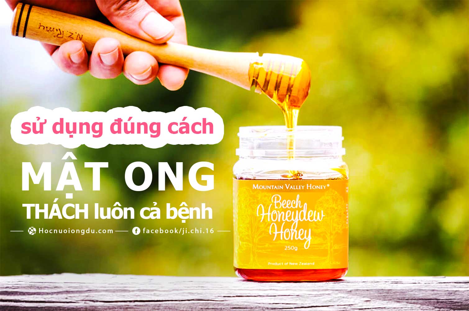 cách sử dụng mật ong