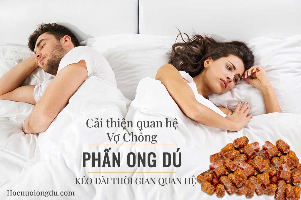 công dụng phấn ong dú là thức ăn kích thích ham muốn phụ nữ