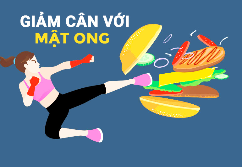 pha mật ong uống giảm cân vào buổi tối