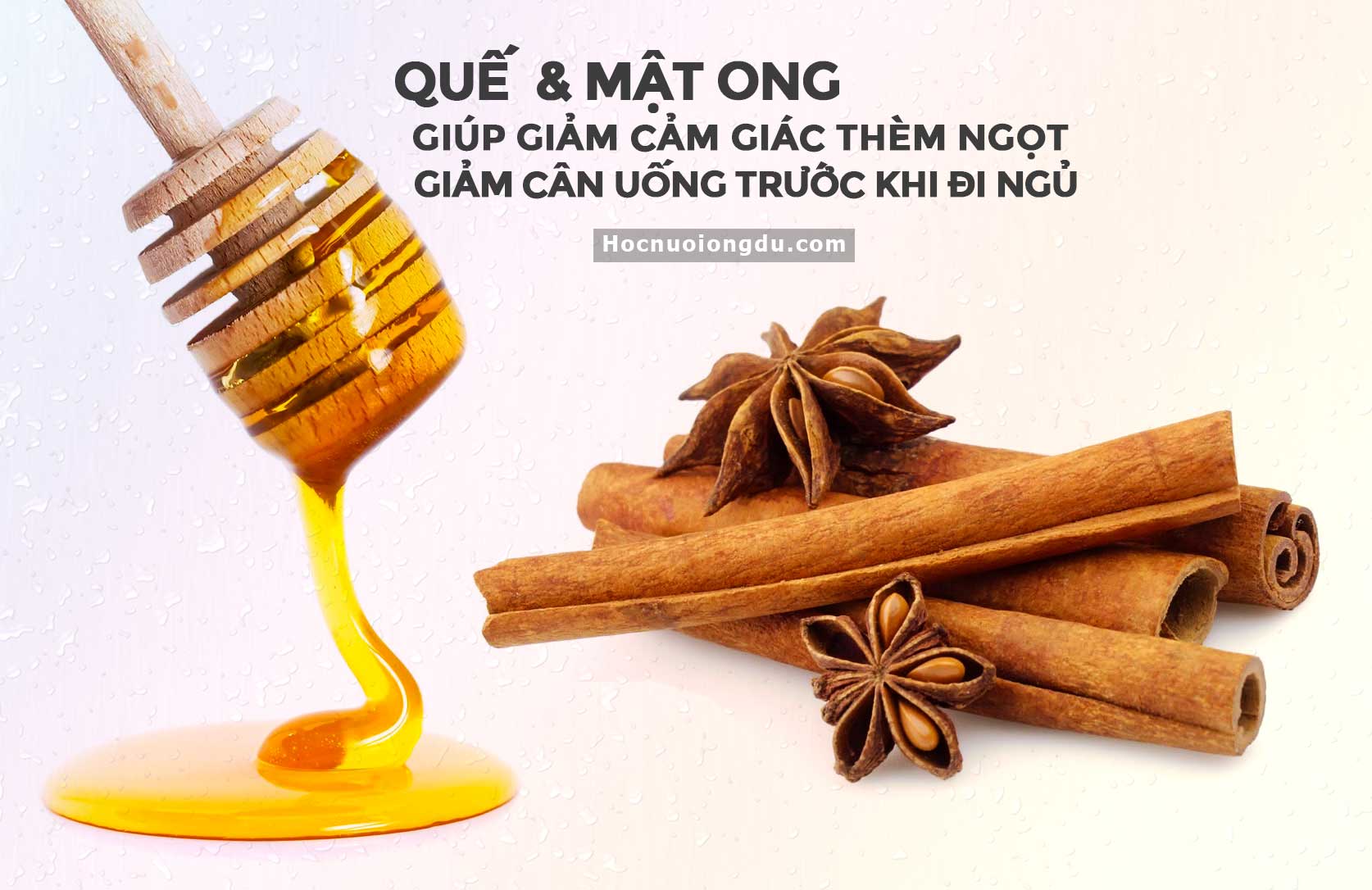 uống mật ong trước khi ngủ giảm cân