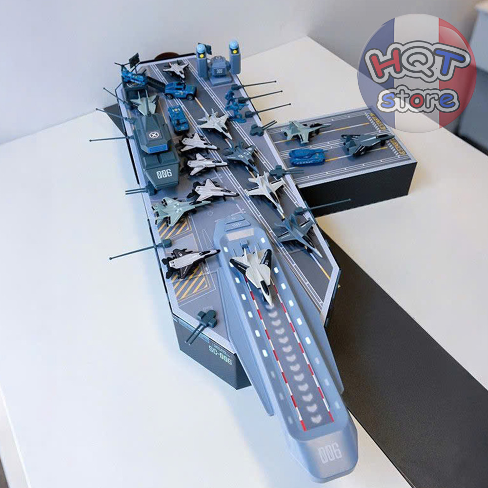 Đồ chơi Tàu Sân Bay Aircraft Carrier Thunderbolt Sciene Can SC-006