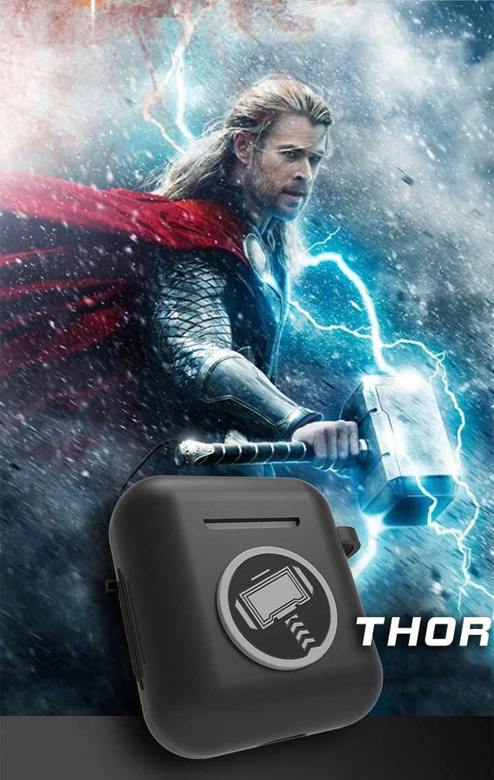 CASE SILICON SIÊU ANH HÙNG MARVEL AVENGERS ENDGAME CHO AIRPODS