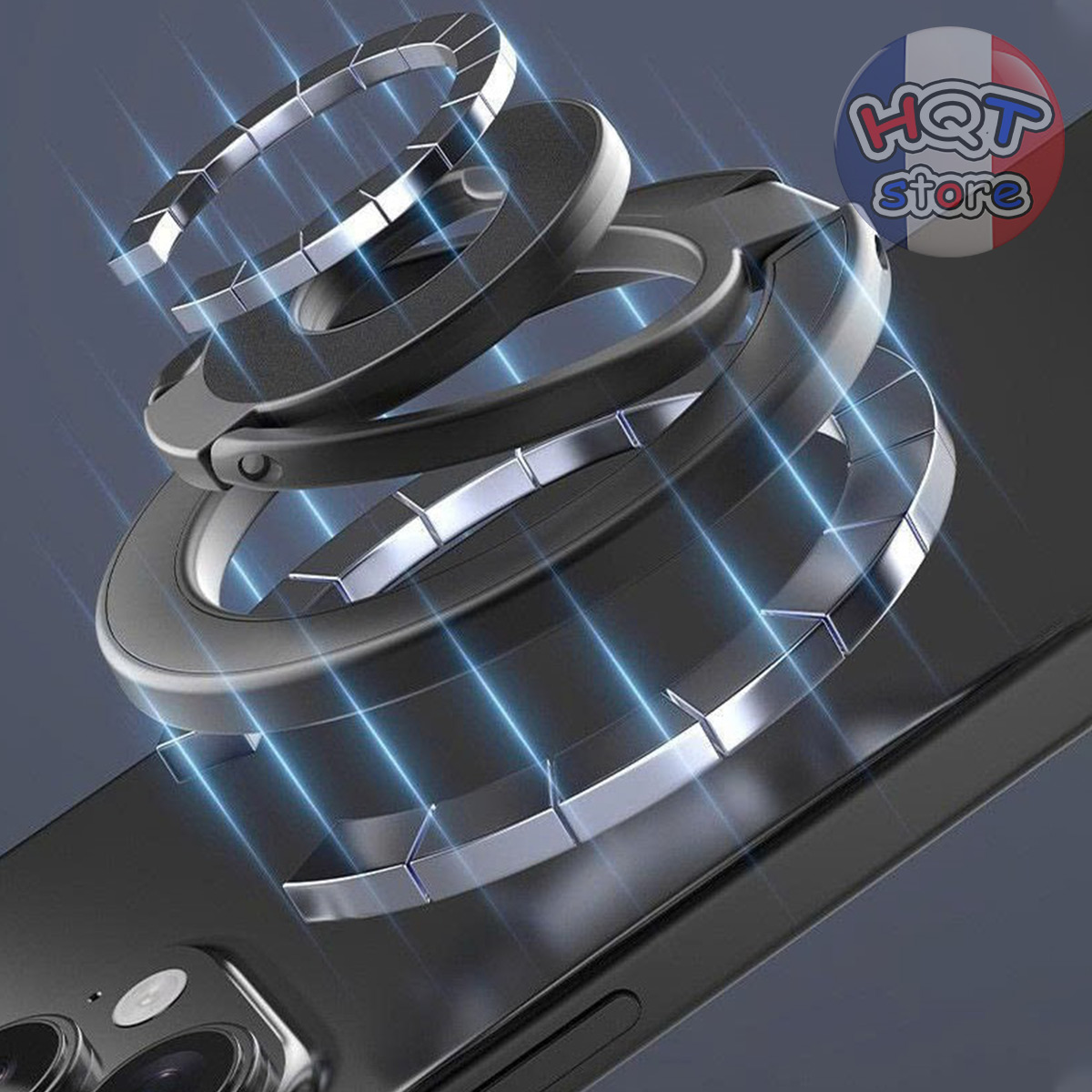 Giá Đỡ Nam Châm 2 Mặt Magnetic Ring Holder M04 Xoay 360 Độ