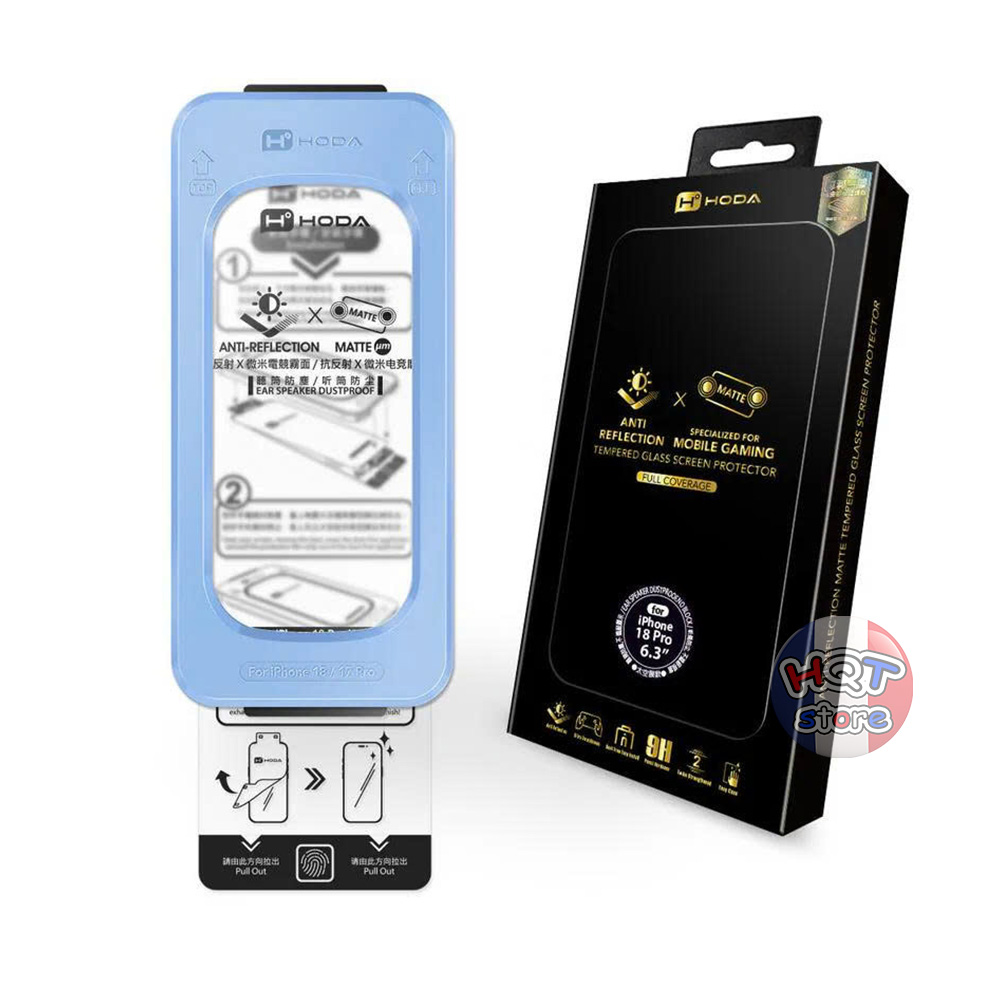 Kính chói nhám HODA 2.5D 2in1 AR Matte IPhone 18 Pro Max Pro
