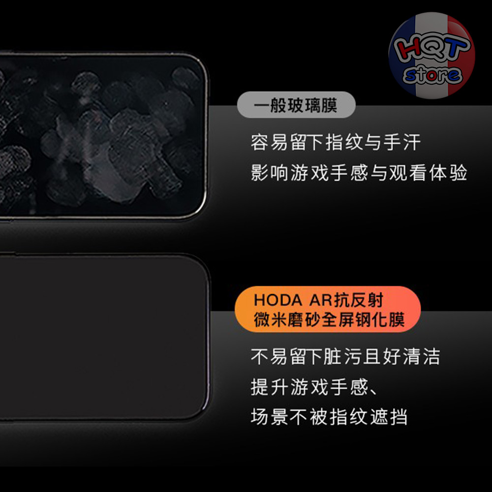 Kính HODA 3D 2in1 AR Matte Chống Chói iPhone 17 Pro Max / 17 Pro