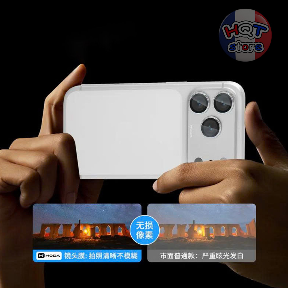 Kính Lens Camera Hoda Sapphire Glass Base iPhone 17 Pro Max