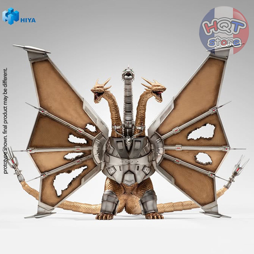 Mô hình Battle Damaged Mecha King Ghidorah 1991 HIYA TOYS