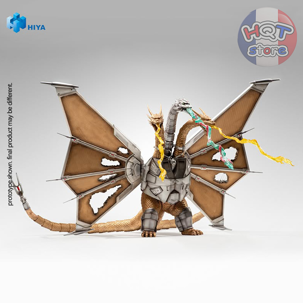 Mô hình Battle Damaged Mecha King Ghidorah 1991 HIYA TOYS