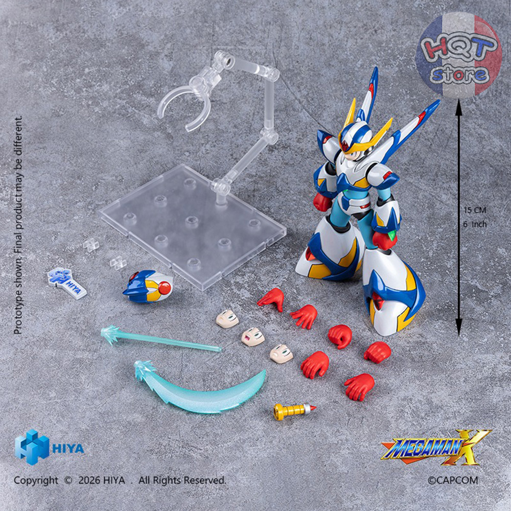 Mô hình Falcon Armor Mega Man X Series Hiya Toys Action Figure