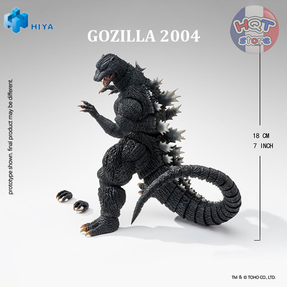 Mô hình Godzilla 2004 Hiya Toys Final Wars Action Figure